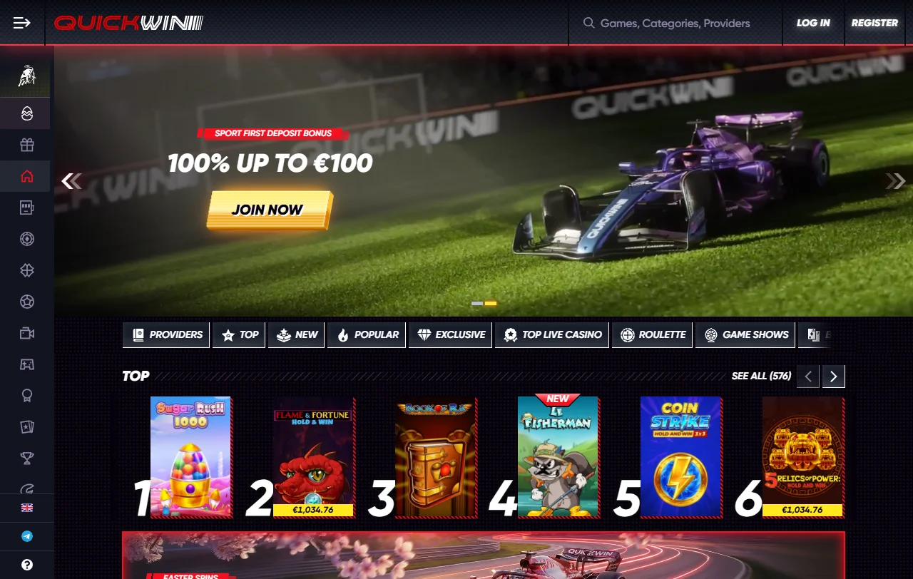 QuickWin Casino complete review and platform analysis for Australian players