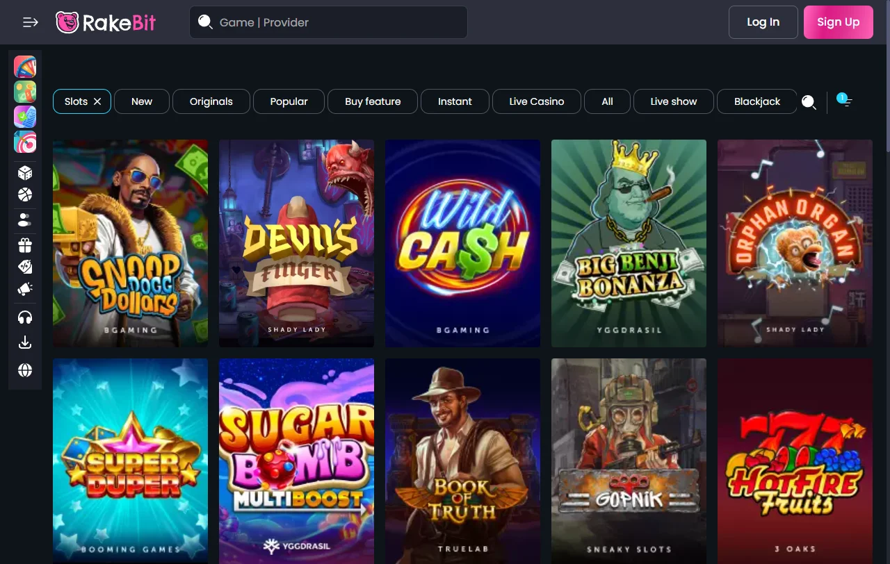 RakeBit Casino welcome bonus package offering 100% deposit matching up to 500 AUD with free spins