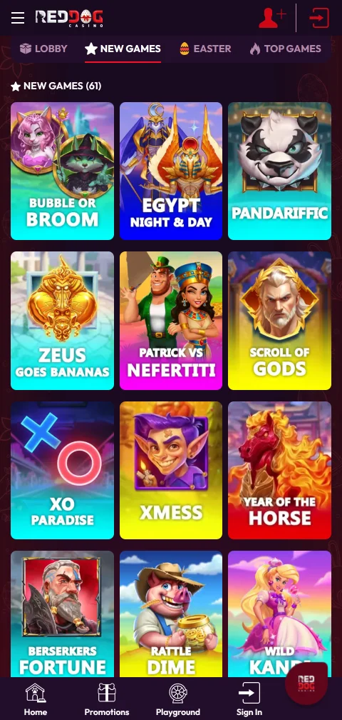 Payment methods and deposit withdrawal options available to Australia players at Red Dog Casino