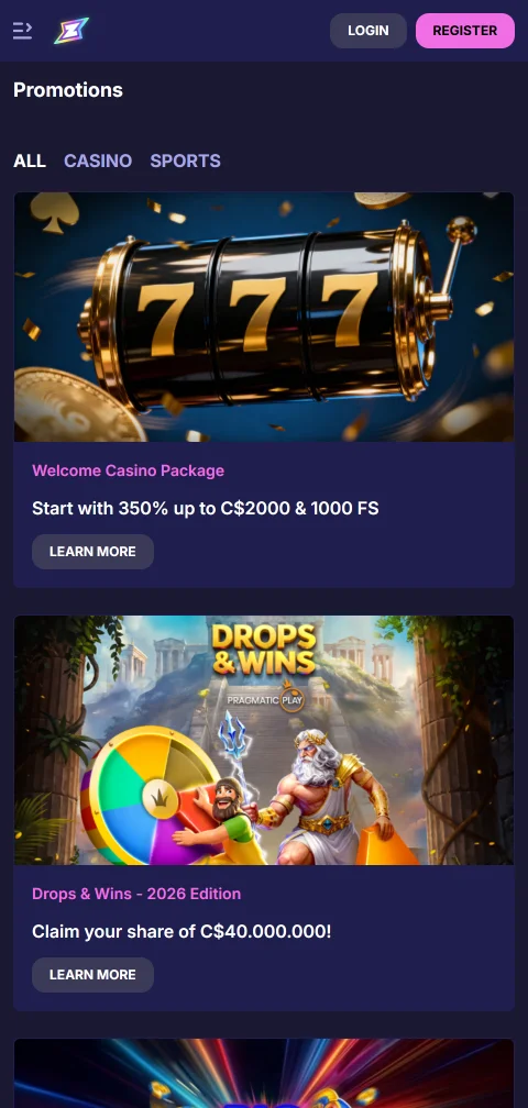 Rizzio Casino security features and licensing information with responsible gambling tools
