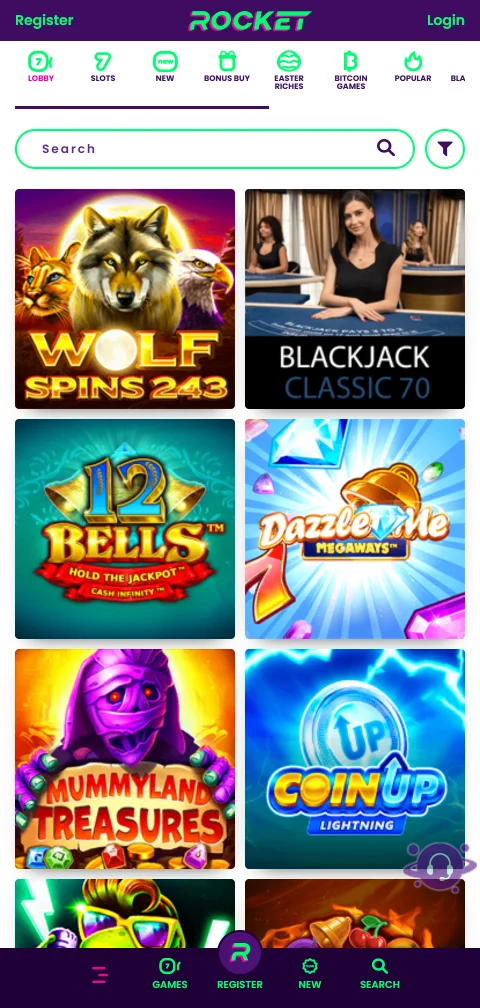 Rocket Casino security features including Curaçao licensing, SSL encryption, and responsible gambling tools protecting Australian players