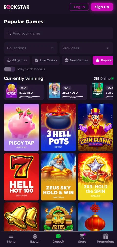 Security licensing and responsible gambling tools integrated throughout Rockstar Casino platform for player protection