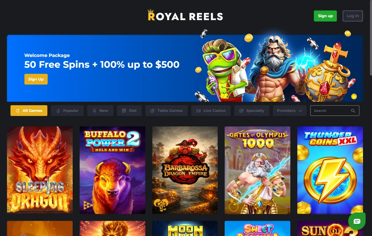 Royal Reels Casino complete review and platform analysis for Australia players
