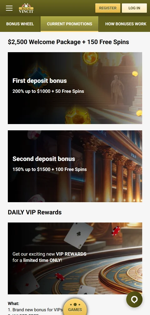 Payment options and cashout process in Royal Vincit Casino Australia mobile