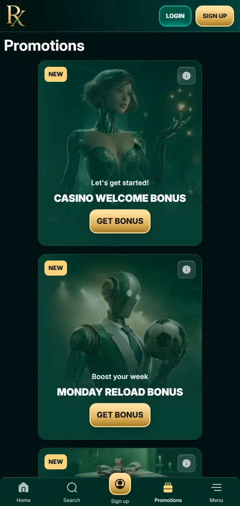Payment methods and withdrawal processing at RX Casino - deposit and cashout options for Australia players