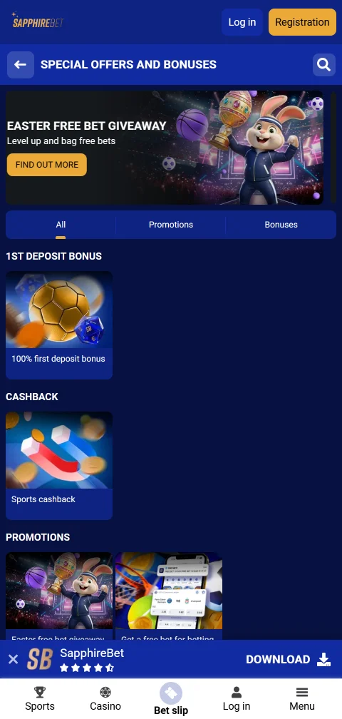Banking options at SapphireBet Casino including PayID deposits and 24-48 hour withdrawals for Australian players