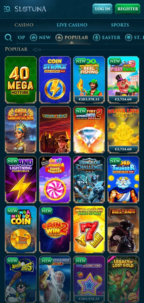 Slotuna Casino security features including encryption, licensing, and responsible gambling tools protecting player accounts