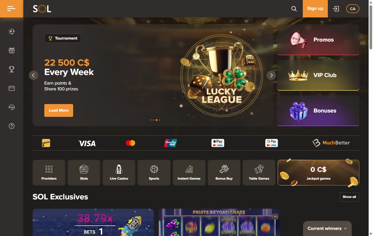 Complete Sol Casino Australia review covering games, bonuses, payments and player protection for Australia players