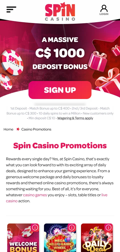 Security licensing and player protection features implemented at Spin Casino