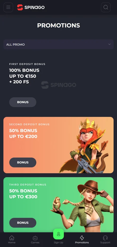Payment methods and withdrawal options available at Spinago Casino for Australian players