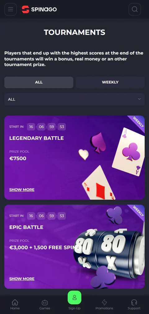 Spinago Casino regulatory information and security certifications for player protection