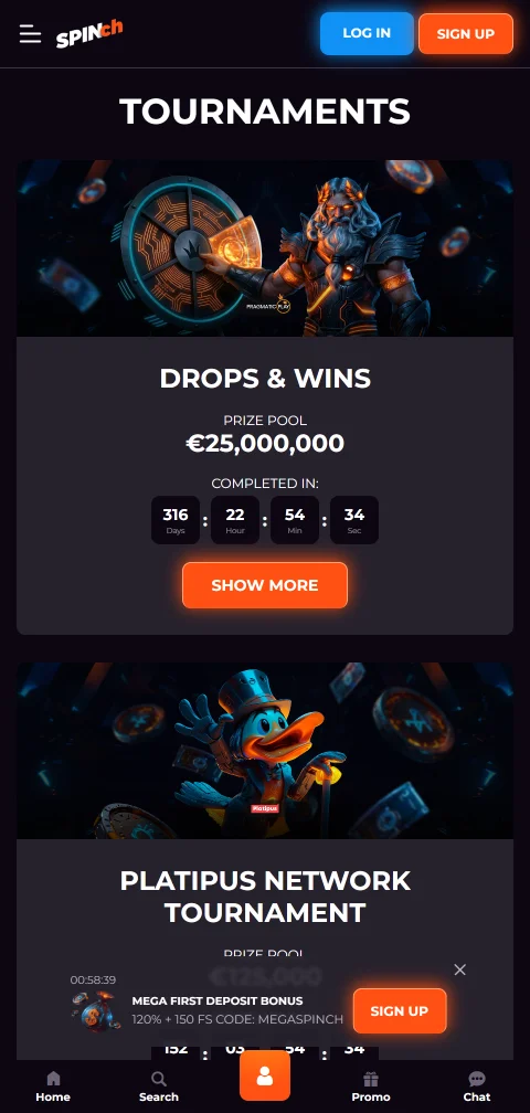 Spinch Casino security features and responsible gambling tools protecting player accounts and funds