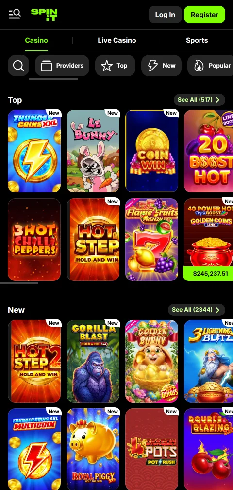 Spinit Casino security features, Curacao license verification, and responsible gaming tools for player protection