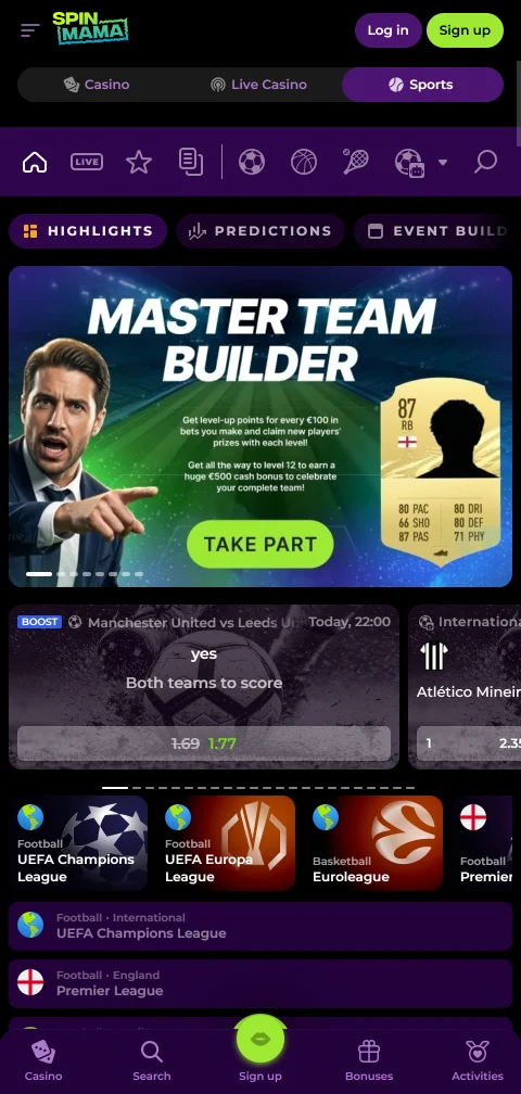 Spinmama Casino security features and licensing information - player protection and SSL encryption
