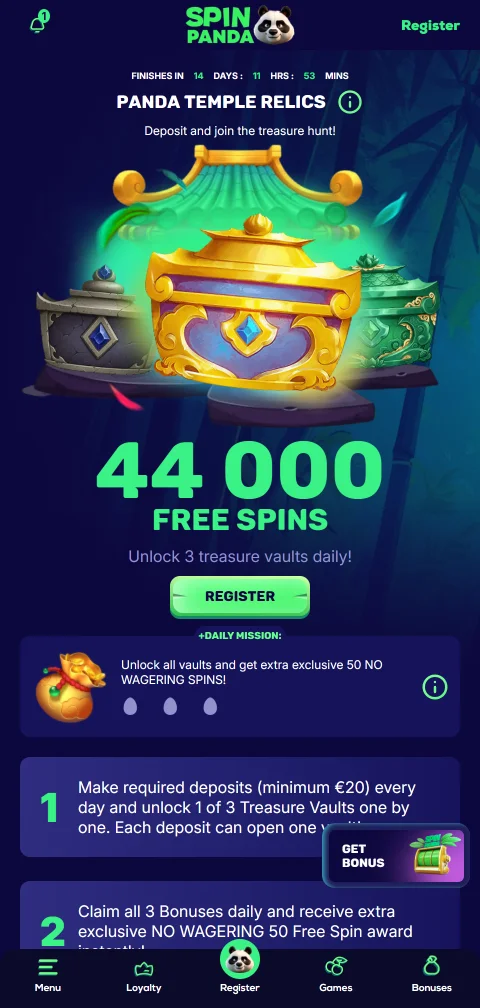 SpinPanda Casino licensing and security information highlighting Curaçao eGaming regulation and player protection features