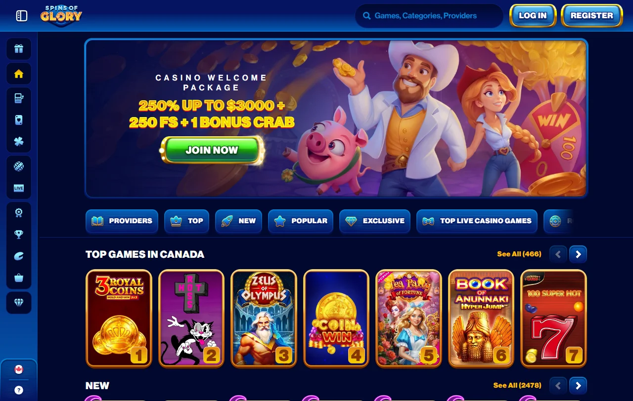 Spins of Glory Casino comprehensive review and analysis for Australia players