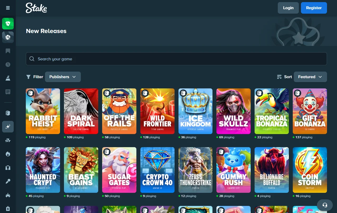 Stake Casino welcome bonus offer structure and promotional terms for new players
