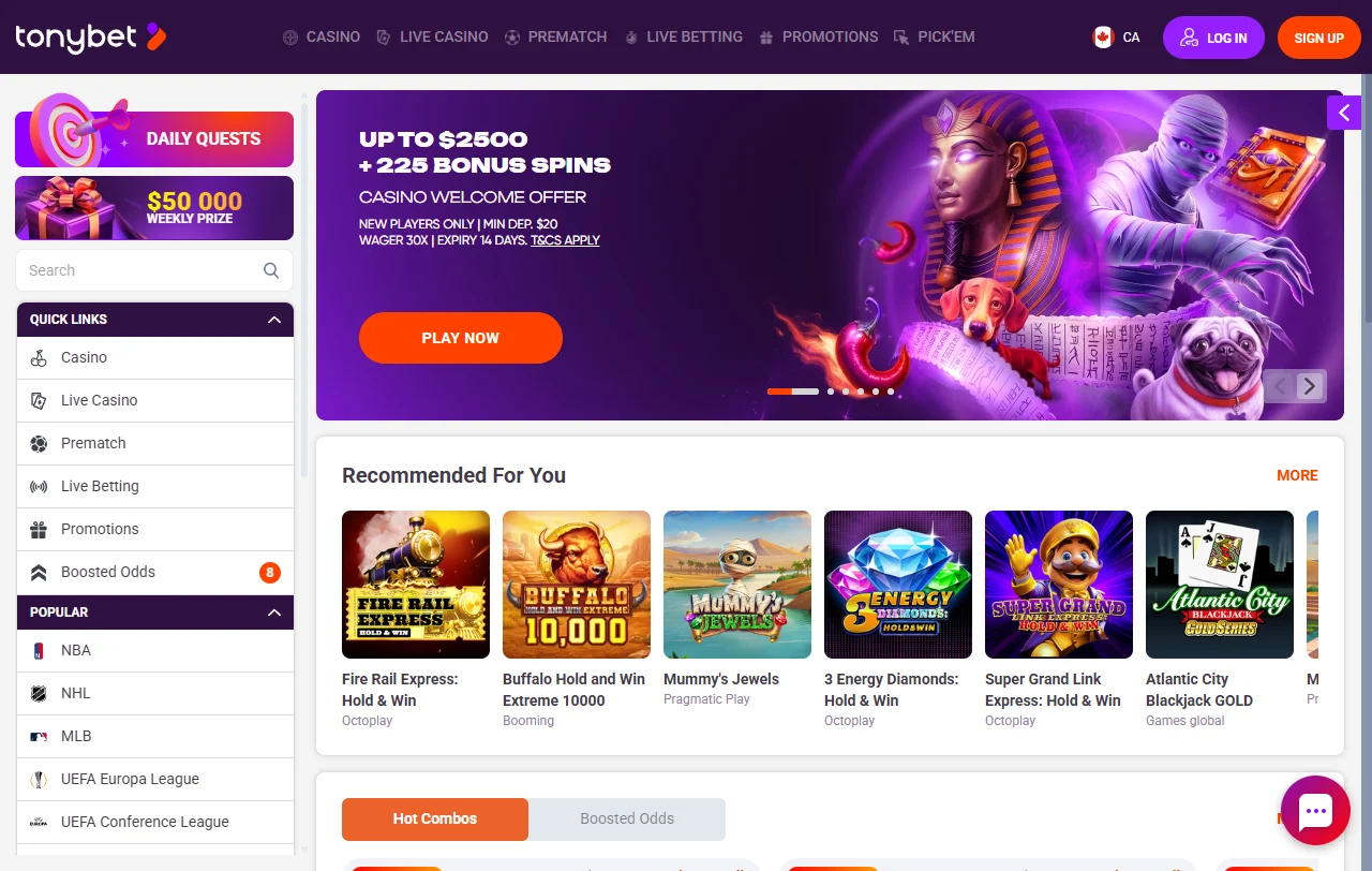 Complete Tonybet Casino review covering all platform features and functionality for Australia players