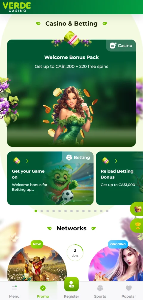 Verde Casino deposit and withdrawal methods including e-wallets and cryptocurrency payment options
