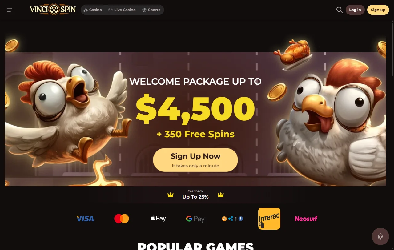 Comprehensive VinciSpin Casino analysis and editorial review for Australian players