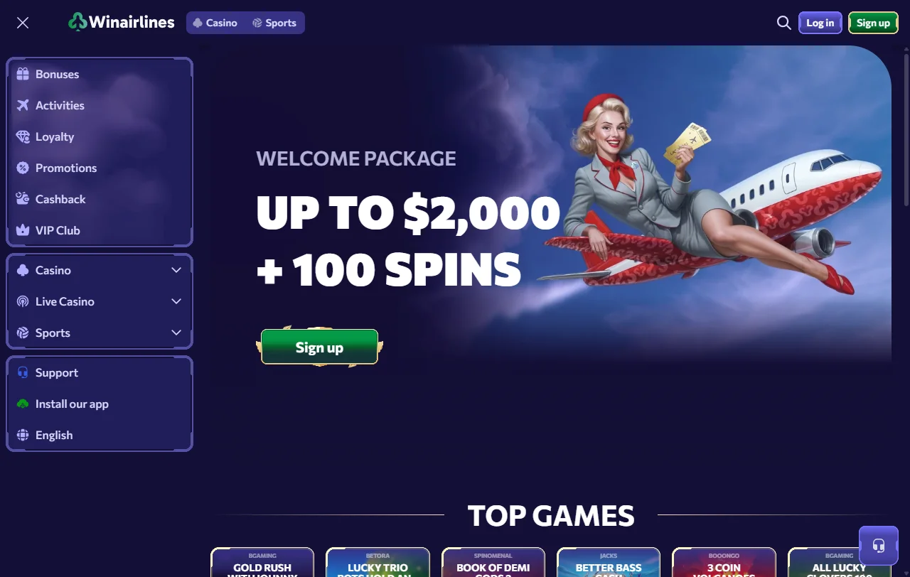 Comprehensive WinAirlines Casino analysis providing detailed review for Australian players seeking reliable gaming