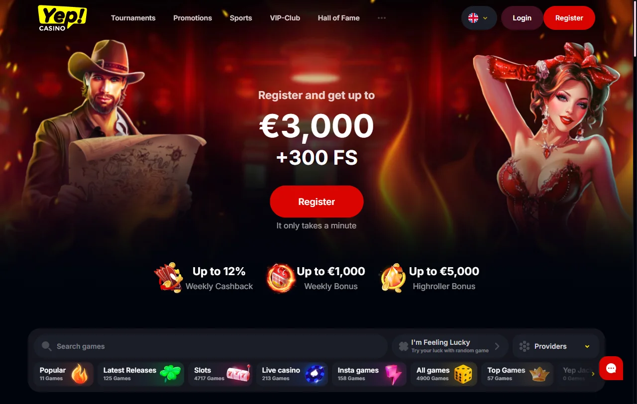 YEP Casino platform review and complete analysis for Australia players