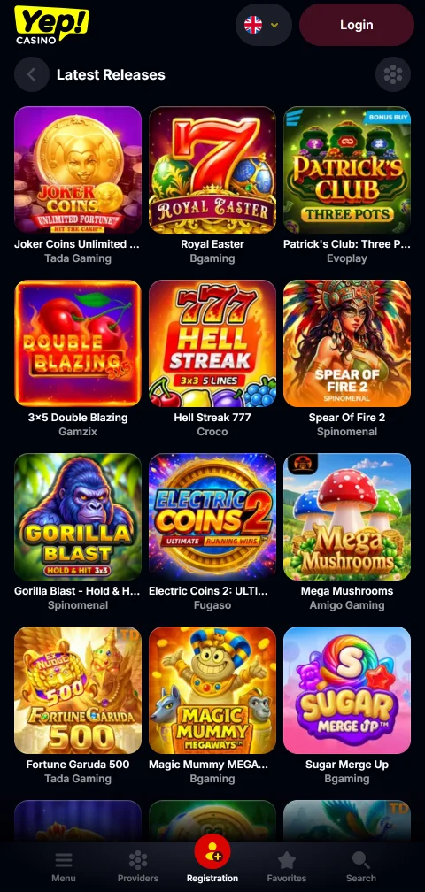 Curaçao eGaming license and player protection measures at YEP Casino